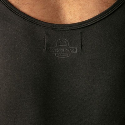LOCKER GEAR - CAMISETA REGATA AZUL DE ACESSO LIVRE - D-246635 - Dona Pimenta