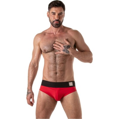 LOCKER GEAR - CUECA SUSPENSA COM CÓS LARGO AZUL S - D-246599 - Dona Pimenta