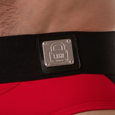 LOCKER GEAR - CUECA SUSPENSA COM CÓS LARGO AZUL S - D-246599 - Dona Pimenta