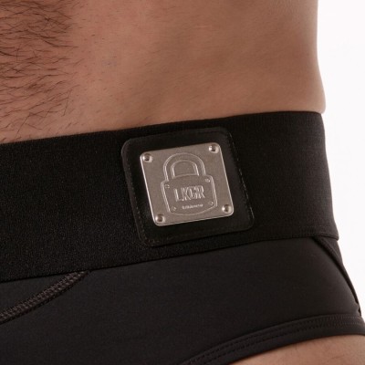 LOCKER GEAR - CUECA SUSPENSA COM CÓS LARGO AZUL S - D-246599 - Dona Pimenta