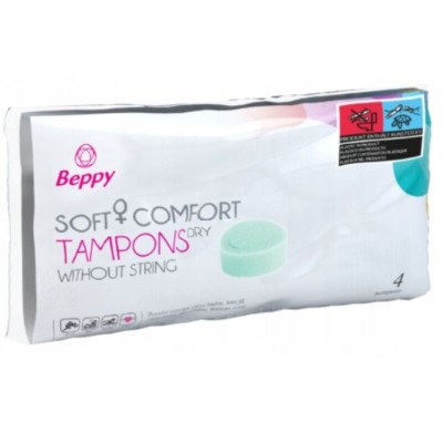BEPPY - SOFT-COMFORT TAMPONS SECO 4 UNIDADES - D-219524 - Dona Pimenta