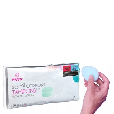 BEPPY - SOFT-COMFORT TAMPONS SECO 4 UNIDADES - D-219524 - Dona Pimenta