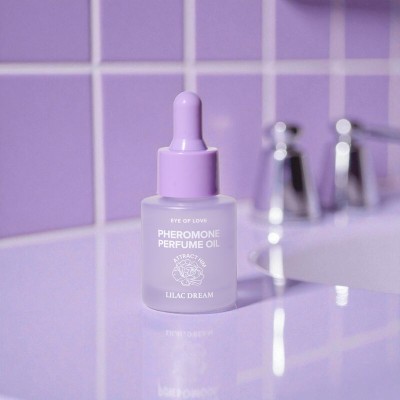EYE OF LOVE - ÓLEO DE PERFUME COM FEROMÓNIO BLOOM LILAC DREAM 20 ML - D-244750 - Dona Pimenta