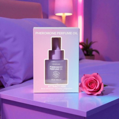 EYE OF LOVE - ÓLEO DE PERFUME COM FEROMÓNIO BLOOM LILAC DREAM 20 ML - D-244750 - Dona Pimenta