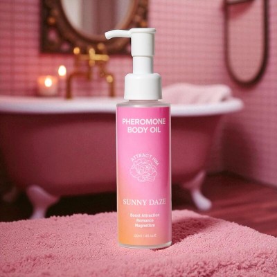 EYE OF LOVE - ÓLEO CORPORAL BLOOM COM FEROMONAS SUNNY DAZE 120 ML - D-244751 - Dona Pimenta