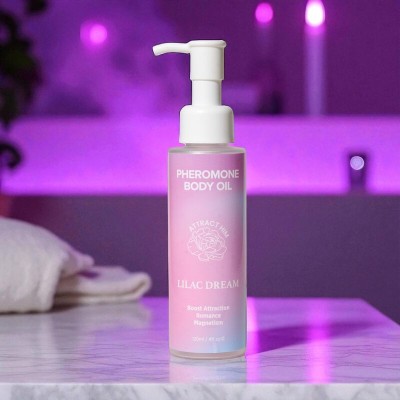 EYE OF LOVE - ÓLEO CORPORAL BLOOM LILAC DREAM COM FEROMONAS 120 ML - D-244752 - Dona Pimenta