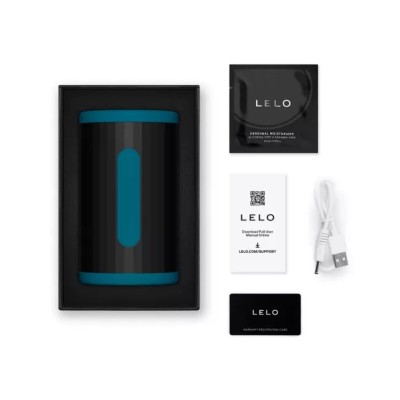 LELO - F2S DUPLO SÔNICO PARA HOMENS COM DUPLA ESTIMULAÇÃO SÔNICA AZUL-PETRÓLEO - D-246845 - Dona Pimenta