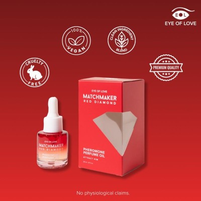 EYE OF LOVE - ÓLEO PERFUME DE FEROMÔNIO RED DIAMOND PARA CASABILISTAS 20 ML - D-246400 - Dona Pimenta