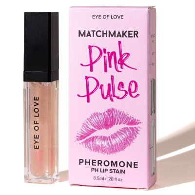 EYE OF LOVE - MATCHMAKER PINK PULSE PH LIP STAIN COM FEROMÔNIOS 8,5 ML - D-246398 - Dona Pimenta