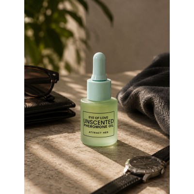 EYE OF LOVE - ÓLEO PERFUMADO COM FEROMÔNIOS PARA HOMENS, SEM FRAGRÂNCIA, 20 ML - D-246403 - Dona Pimenta