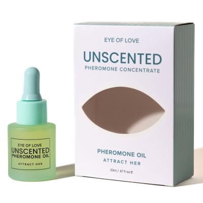 EYE OF LOVE - ÓLEO PERFUMADO COM FEROMÔNIOS PARA HOMENS, SEM FRAGRÂNCIA, 20 ML - D-246403 - Dona Pimenta
