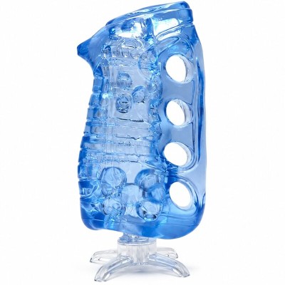 FLESHLIGHT – FLESHSKINS GRIP BLUE ICE MASTURBADOR MANUAL MASCULINO AZUL - D-246835 - Dona Pimenta