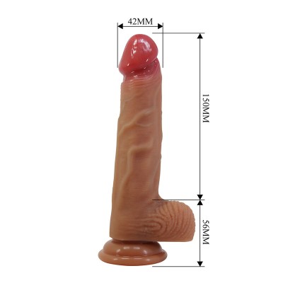 PRETTY LOVE - ARNÊS YETI COM DILDO DE VENTOSA EM FORMATO DE CARNE - D-245978 - Dona Pimenta