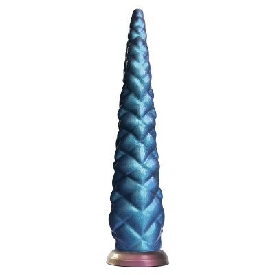 POWER MONSTERS - DILDO DE SILICONE FANTASIA TRICOLOR COM TENTÁCULOS ABISSAIS 46 CM Ø 7 CM - D-246107 - Dona Pimenta