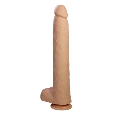 PRETTY LOVE - DANY DILDO FLEXÍVEL REALISTA COM VENTOSA 36 CM -Ø- 5,6 CM - D-245950 - Dona Pimenta