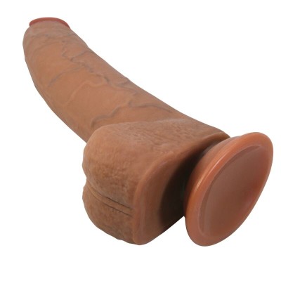 PRETTY LOVE - EVANDER DILDO FLEXÍVEL REALISTA COM VENTOSA 23 CM -Ø- 4.9 CM - D-245964 - Dona Pimenta