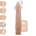 PRETTY LOVE - KESSLER DILDO VIBRATÓRIO REALISTA COM 10 MODOS DE VIBRAÇÃO E 10 NÍVEIS DE PROFUNDIDADE, 22 CM NATURAL - D-246858 -