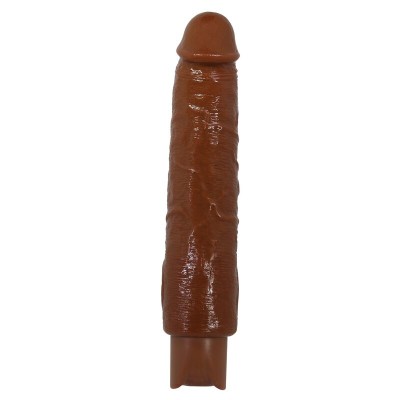 PRETTY LOVE - VIBRADOR REALISTA GAVIN 25 CM Ø 5 CM MARROM - D-246071 - Dona Pimenta