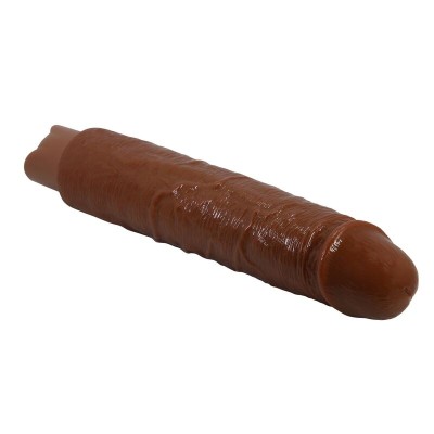 PRETTY LOVE - VIBRADOR REALISTA GAVIN 25 CM Ø 5 CM MARROM - D-246071 - Dona Pimenta