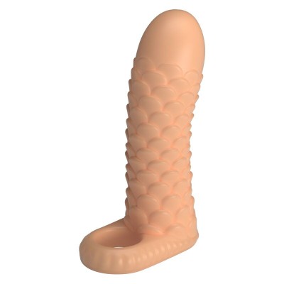 PRETTY LOVE - NESMITH MANGA EXTENSORA DE PÊNIS 13 CM Ø 3,8 CM NATURAL - D-246160 - Dona Pimenta