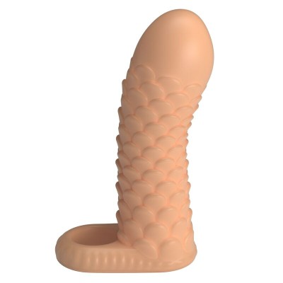 PRETTY LOVE - NESMITH MANGA EXTENSORA DE PÊNIS 13 CM Ø 3,8 CM NATURAL - D-246160 - Dona Pimenta