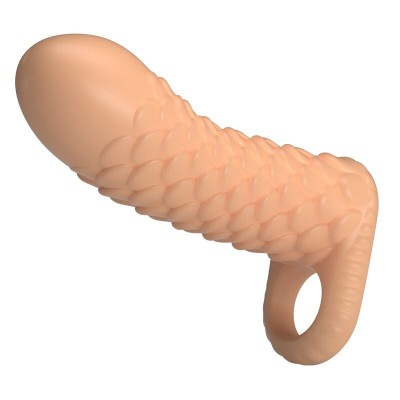 PRETTY LOVE - NESMITH MANGA EXTENSORA DE PÊNIS 13 CM Ø 3,8 CM NATURAL - D-246160 - Dona Pimenta
