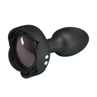 PRETTY LOVE - PLUG ANAL VIBRATÓRIO RECARREGÁVEL COM 10 MODOS - PRETO - D-246149 - Dona Pimenta