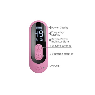 PRETTY LOVE - VIBRADOR BELLA RABBIT COM ESTIMULAÇÃO DE BORBOLETA E LED ROSA - D-245942 - Dona Pimenta