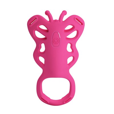 PRETTY LOVE - MASSAGEADOR DE CALCINHA ROSA COM CONTROLE POR APLICATIVO DE BORBOLETA - D-245985 - Dona Pimenta