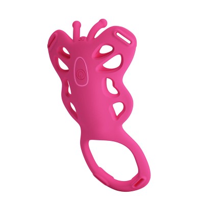 PRETTY LOVE - MASSAGEADOR DE CALCINHA ROSA COM CONTROLE POR APLICATIVO DE BORBOLETA - D-245985 - Dona Pimenta