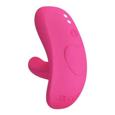 PRETTY LOVE - MASSAGEADOR HAZELYNN COM 12 FUNÇÕES E CONTROLE POR APLICATIVO (ROSA) - D-245987 - Dona Pimenta