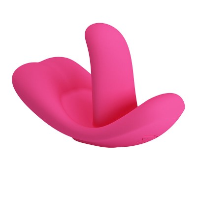 PRETTY LOVE - MASSAGEADOR HAZELYNN COM 12 FUNÇÕES E CONTROLE POR APLICATIVO (ROSA) - D-245987 - Dona Pimenta