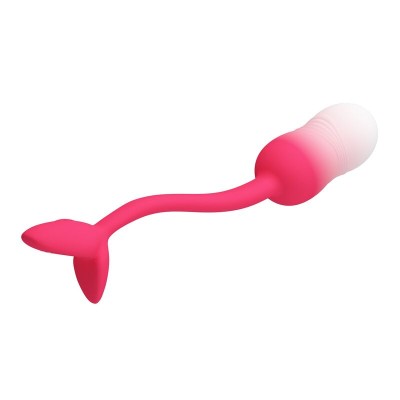 PRETTY LOVE - OVO VIBRATÓRIO COM CONTROLE POR APP PULSEN, 12 FUNÇÕES, RECARREGÁVEL VIA USB, ROSA - D-246046 - Dona Pimenta