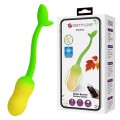 PRETTY LOVE - OVO VIBRATÓRIO COM CONTROLE POR APLICATIVO PULSEN, 12 FUNÇÕES, RECARREGÁVEL VIA USB, VERDE-AMARELO - D-246047 - Do