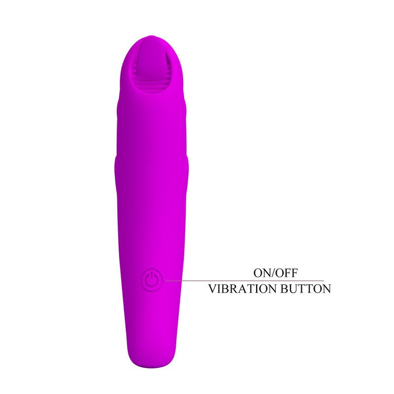 PRETTY LOVE - VIBRADOR DE DEDO RECARREGÁVEL PETERSON HONEY FINGER ROXO - D-246060 - Dona Pimenta