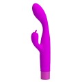 PRETTY LOVE - VIBRADOR JENE COM DUPLA ESTIMULAÇÃO DO PONTO G E DO CLITÓRIS - ROXO - D-246063 - Dona Pimenta