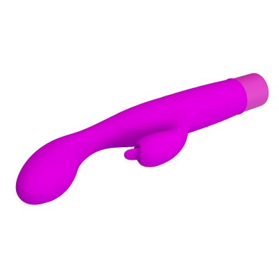 PRETTY LOVE - VIBRADOR JENE COM DUPLA ESTIMULAÇÃO DO PONTO G E DO CLITÓRIS - ROXO - D-246063 - Dona Pimenta
