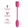 PRETTY LOVE - VIBRADOR BULLET RECARREGÁVEL OLSON COM CONTROLE REMOTO COM FIO ROSA - D-246067 - Dona Pimenta