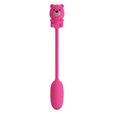 PRETTY LOVE - VIBRADOR BULLET RECARREGÁVEL OLSON COM CONTROLE REMOTO COM FIO ROSA - D-246067 - Dona Pimenta