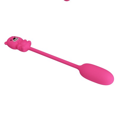 PRETTY LOVE - VIBRADOR BULLET RECARREGÁVEL OLSON COM CONTROLE REMOTO COM FIO ROSA - D-246067 - Dona Pimenta