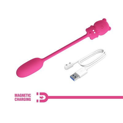 PRETTY LOVE - VIBRADOR BULLET RECARREGÁVEL OLSON COM CONTROLE REMOTO COM FIO ROSA - D-246067 - Dona Pimenta