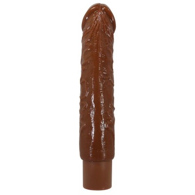 PRETTY LOVE - VIBRADOR REALISTA DUKE 23,5 CM Ø 4,8 CM MARROM - D-246070 - Dona Pimenta