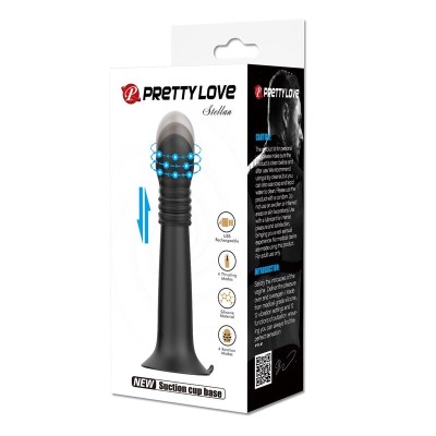 PRETTY LOVE - STELLA MASSAGEADOR ROTATIVO E DE IMPULSÃO RECARREGÁVEL POR USB - D-246085 - Dona Pimenta