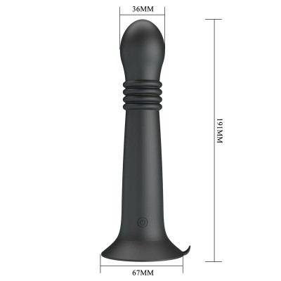 PRETTY LOVE - STELLA MASSAGEADOR ROTATIVO E DE IMPULSÃO RECARREGÁVEL POR USB - D-246085 - Dona Pimenta