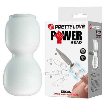 PRETTY LOVE - ACESSÓRIO MASSAGEADOR DE CABEÇA SUSAN POWER Ø 6,5 CM - D-246086 - Dona Pimenta