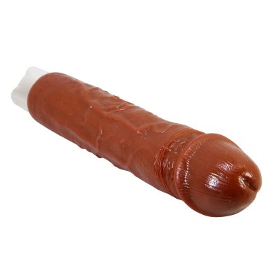 PRETTY LOVE - VIBRADOR REALISTA PROFISSIONAL 23,5 CM Ø 4,8 CM MARROM - D-246087 - Dona Pimenta