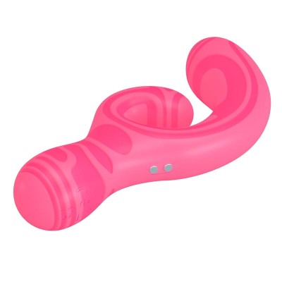 PRETTY LOVE - VERITY MASSAGEADOR DE DUAS PONTAS RECARREGÁVEL POR USB - D-246089 - Dona Pimenta