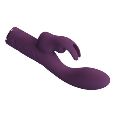 PRETTY LOVE - VIBRADOR COELHO RECARREGÁVEL OLIVIA COM 10 FUNÇÕES - D-246123 - Dona Pimenta