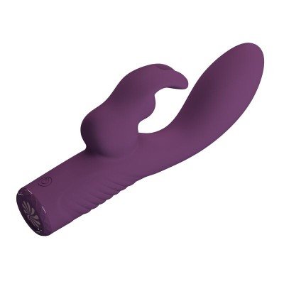 PRETTY LOVE - VIBRADOR COELHO RECARREGÁVEL OLIVIA COM 10 FUNÇÕES - D-246123 - Dona Pimenta