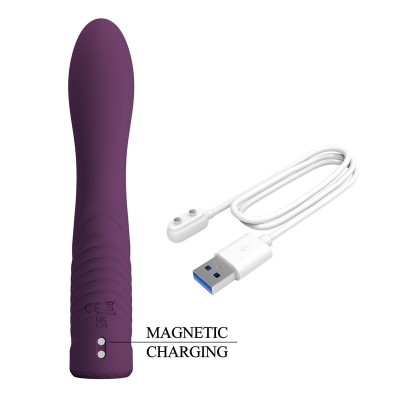 PRETTY LOVE - VIBRADOR COELHO RECARREGÁVEL OLIVIA COM 10 FUNÇÕES - D-246123 - Dona Pimenta
